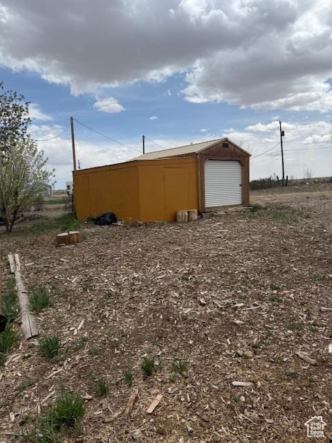 view of outbuilding with an outdoor structure