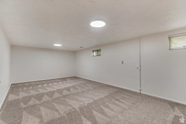 3410 S 2000 E, Millcreek, UT 84109 - below grade area featuring carpet flooring and baseboards