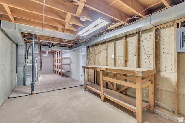 3410 S 2000 E, Millcreek, UT 84109 - view of unfinished below grade area
