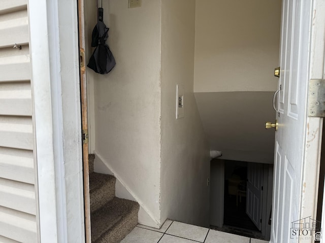 380 N 100 W, Spanish Fork, UT 84660 - staircase featuring tile patterned flooring