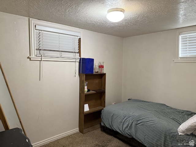 380 N 100 W, Spanish Fork, UT 84660 - carpeted bedroom featuring a textured ceiling and baseboards