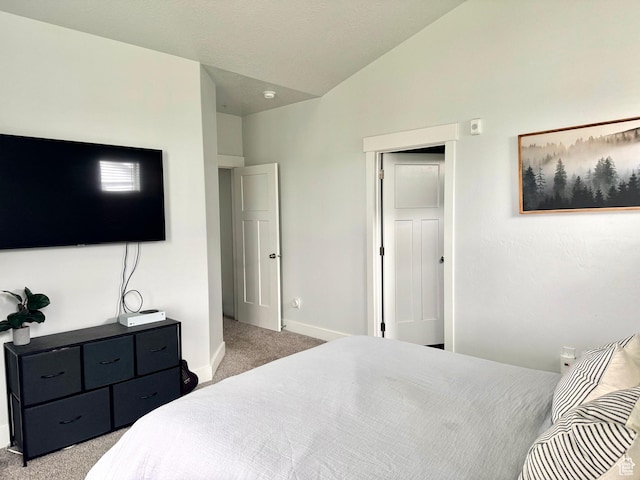316 W 435 N, Vineyard, UT 84059 - carpeted bedroom with vaulted ceiling and baseboards