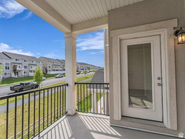 14514 S Ronan Ln W Unit T202, Herriman, UT 84096 - balcony featuring a residential view