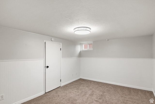 5857 S 2625 W, Roy, UT 84067 - basement with a textured ceiling and carpet flooring