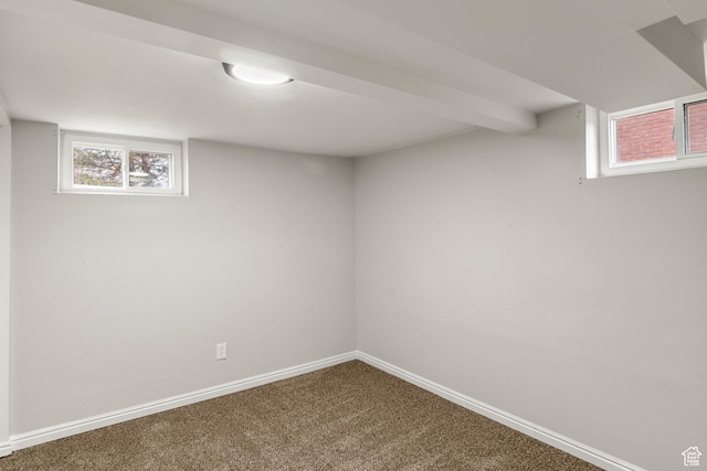 5857 S 2625 W, Roy, UT 84067 - basement featuring carpet flooring and baseboards