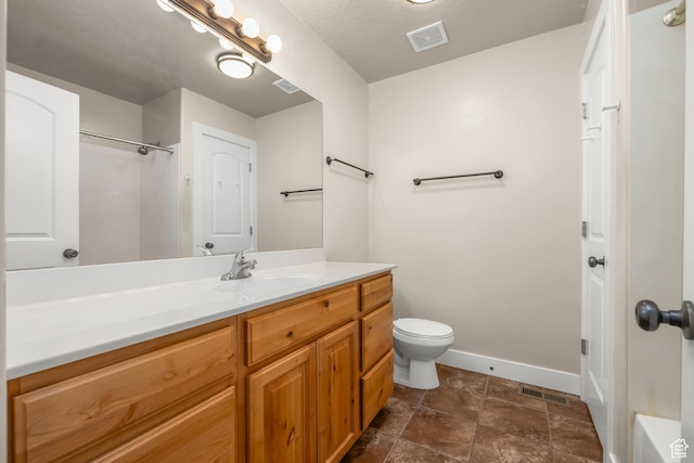 783 W 175 S, Springville, UT 84663 - full bathroom with baseboards, toilet, vanity, and a shower