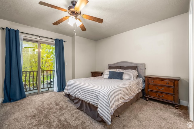 783 W 175 S, Springville, UT 84663 - carpeted bedroom featuring access to outside and a ceiling fan