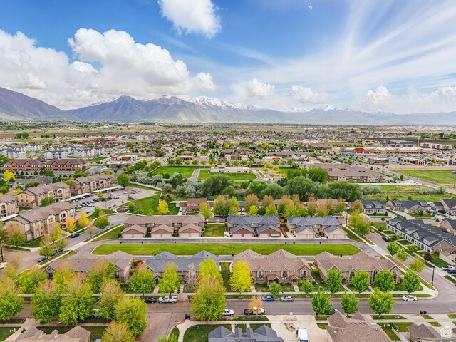 783 W 175 S, Springville, UT 84663 - aerial perspective of suburban area with a mountain backdrop