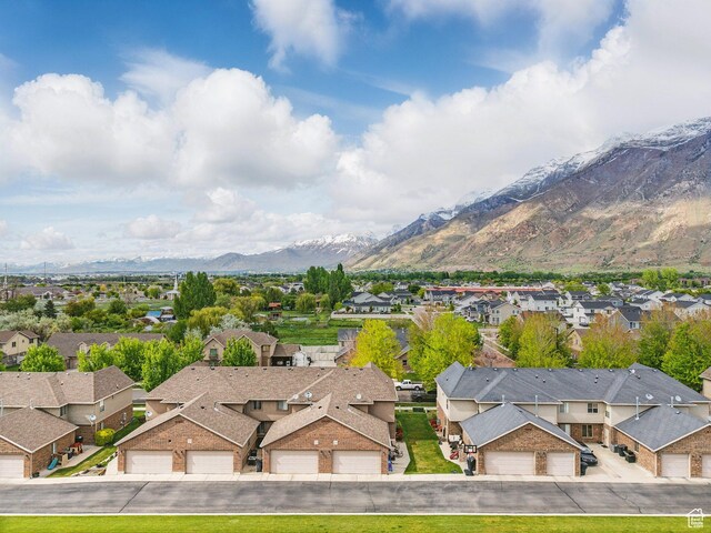 783 W 175 S, Springville, UT 84663 - aerial perspective of suburban area with mountains