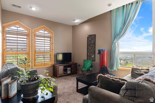 2456 E Bonneville Ter, South Ogden, UT 84403 - living area with carpet and baseboards