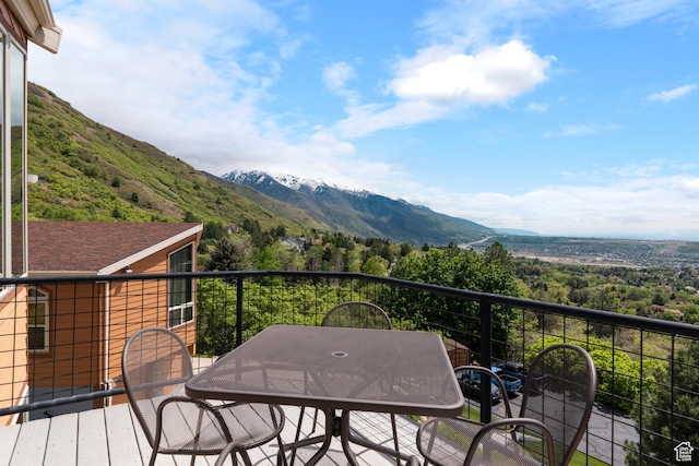 2456 E Bonneville Ter, South Ogden, UT 84403 - balcony featuring a mountain view