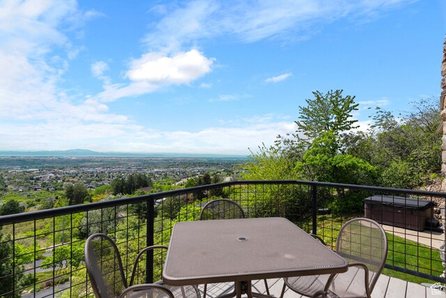 2456 E Bonneville Ter, South Ogden, UT 84403 - balcony with a mountain view
