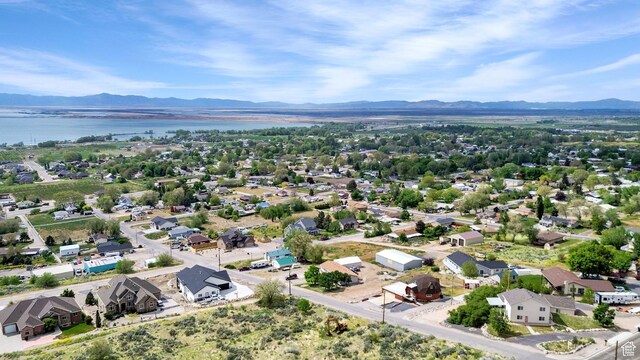 337 S 300 E, Willard, UT 84340 - aerial view of residential area with a water and mountain view