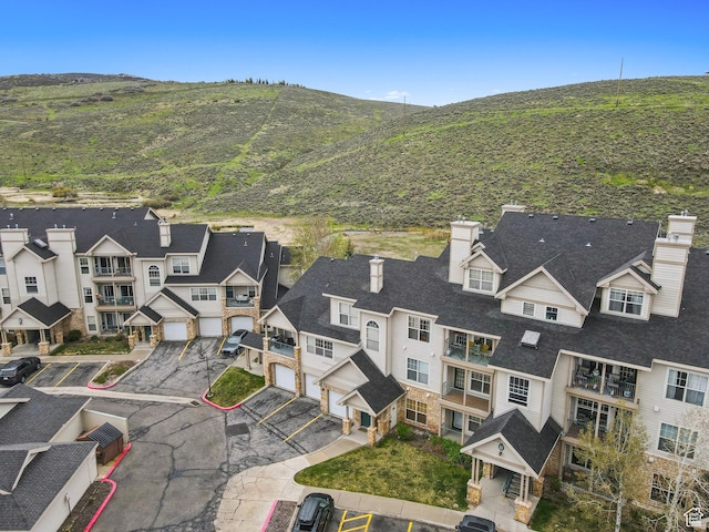 900 Bitner Rd Unit D11, Park City, UT 84098 - aerial view of residential area featuring a mountain backdrop