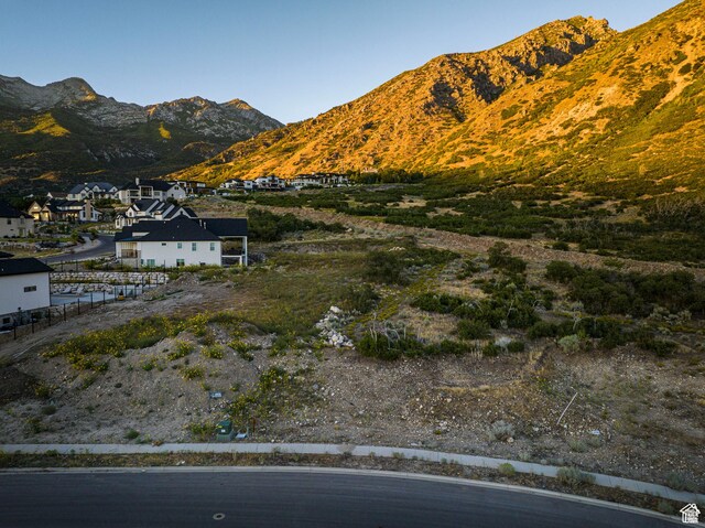 view of mountain backdrop