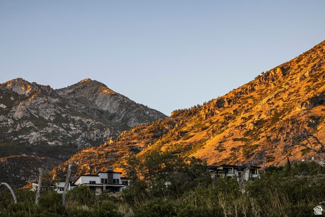 view of mountain background
