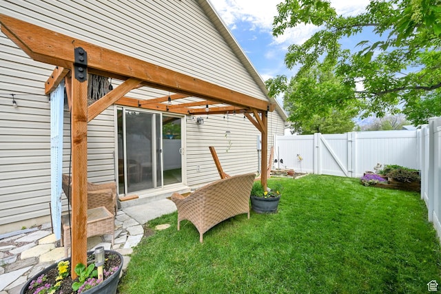 157 W Southwell St, Ogden, UT 84404 - view of yard with a gate