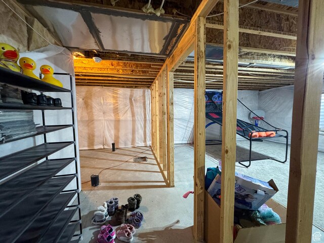 1661 S 1960 E, Spanish Fork, UT 84660 - view of unfinished basement