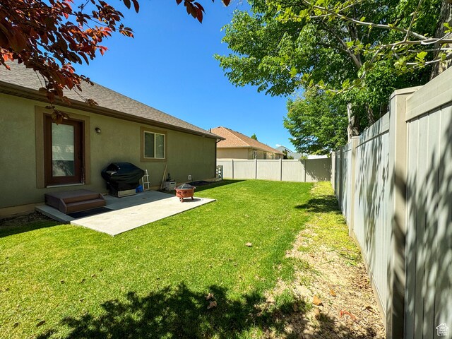 1661 S 1960 E, Spanish Fork, UT 84660 - view of yard featuring a patio
