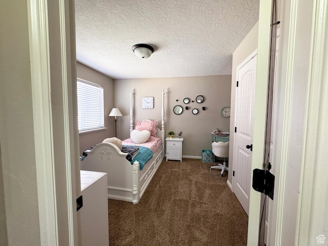 1661 S 1960 E, Spanish Fork, UT 84660 - carpeted bedroom with a textured ceiling and baseboards