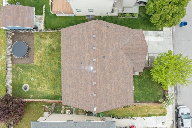 view of subject property