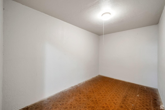view of spare room