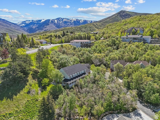 2863 S Cove Ln, Bountiful, UT 84010 - aerial view of a forest and a mountainous background