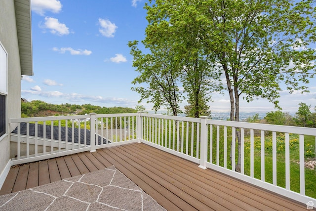 2863 S Cove Ln, Bountiful, UT 84010 - view of wooden deck