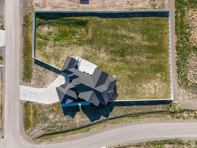 view from above of property