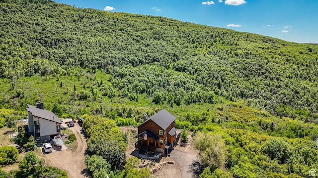 9048 E Acorn Way Unit 984, Heber City, UT 84032 - aerial view of property and surrounding area with a heavily wooded area