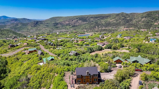 9048 E Acorn Way Unit 984, Heber City, UT 84032 - drone / aerial view of a mountain backdrop