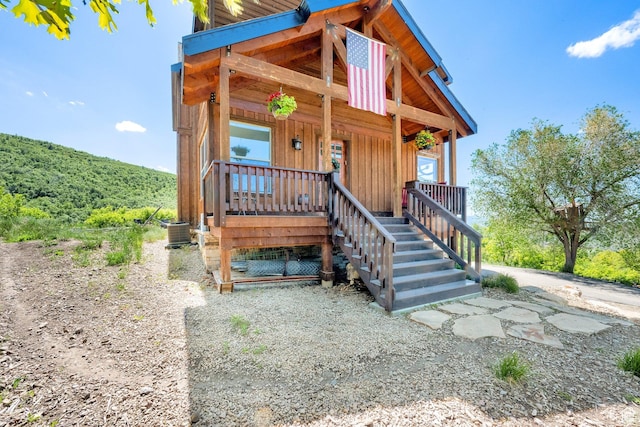 9048 E Acorn Way Unit 984, Heber City, UT 84032 - view of front facade with covered porch and central AC