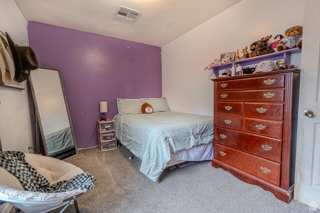 bedroom featuring carpet flooring