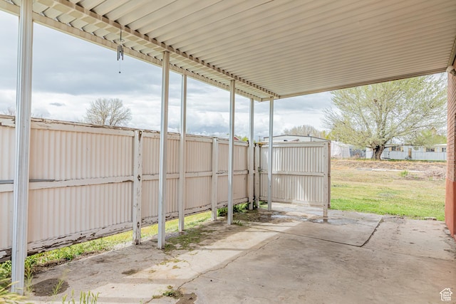 98 S Center St, Redmond, UT 84652 - view of patio / terrace featuring fence