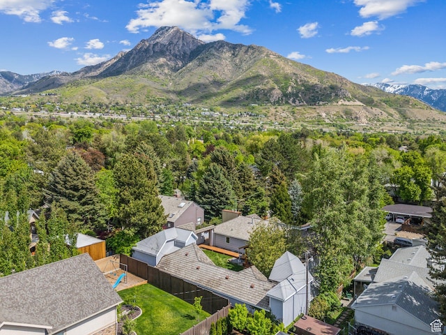 2625 E Kentucky Ave, Holladay, UT 84117 - aerial perspective of suburban area featuring mountains