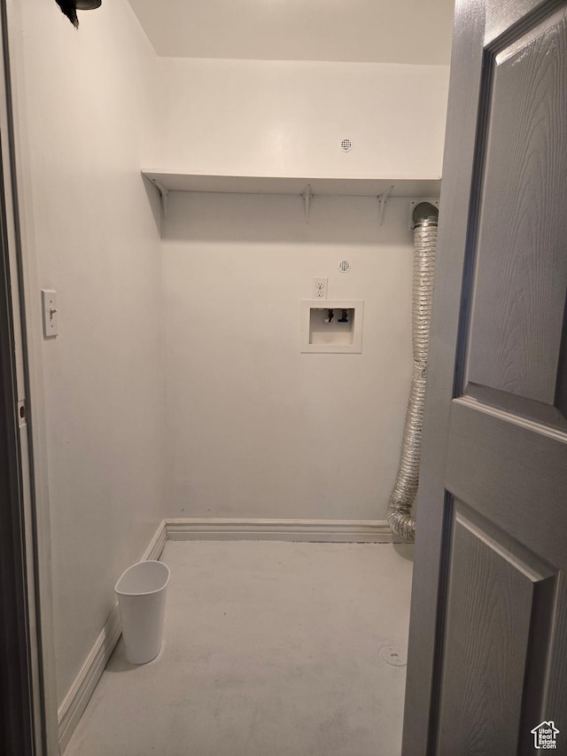 614 W Anderson Ave S, Murray, UT 84123 - laundry area featuring hookup for a washing machine and electric dryer hookup