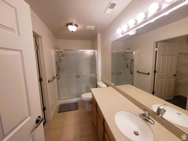 186 S 1900 W Unit R2, Lehi, UT 84043 - full bath with a shower stall, tile patterned floors, vanity, and toilet