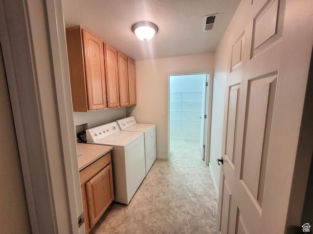 186 S 1900 W Unit R2, Lehi, UT 84043 - laundry room with cabinet space, washer and clothes dryer, light floors, and baseboards