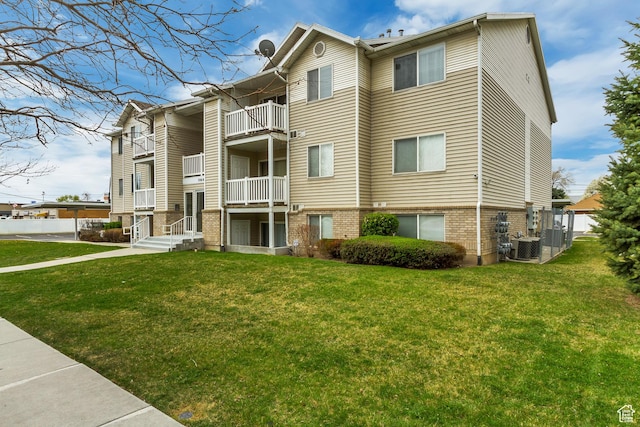 3860 S Mccall St E Unit 3C, Salt Lake City, UT 84115 - view of building exterior with central air condition unit
