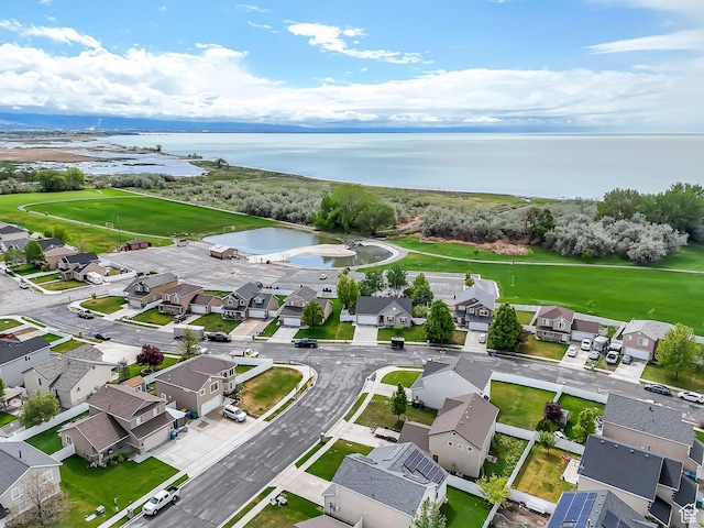 2012 S 575 W, Lehi, UT 84043 - aerial view of residential area featuring a nearby body of water