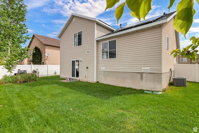 2012 S 575 W, Lehi, UT 84043 - back of house with roof mounted solar panels and cooling unit