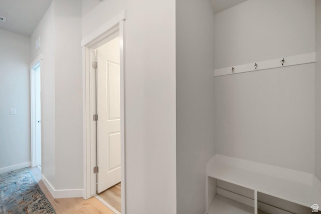 983 W 540 S, American Fork, UT 84003 - mudroom featuring light wood-style floors and baseboards