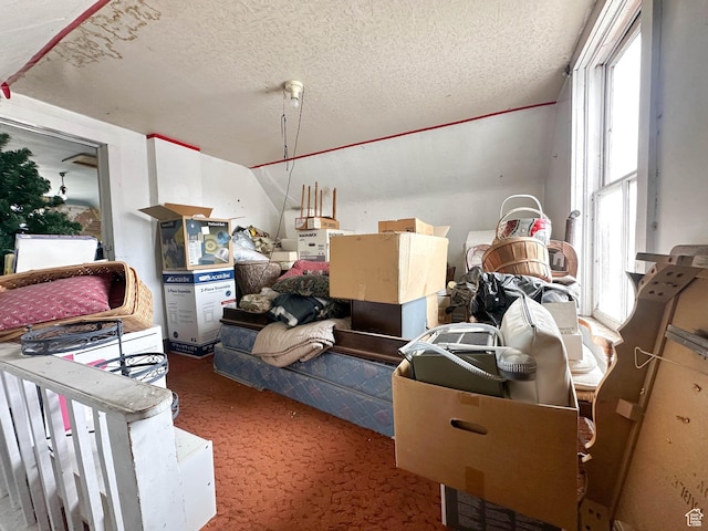 view of storage room