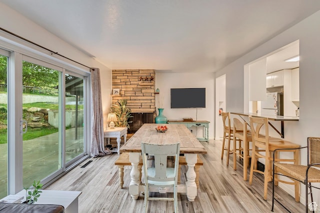 1343 S 200 E, Farmington, UT 84025 - dining space featuring light wood-type flooring