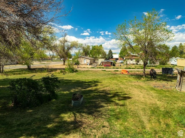 50 S 400 E, Myton, UT 84052 - view of green lawn