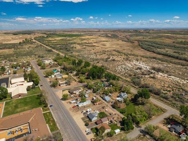 50 S 400 E, Myton, UT 84052 - aerial view of property and surrounding area featuring rural landscape