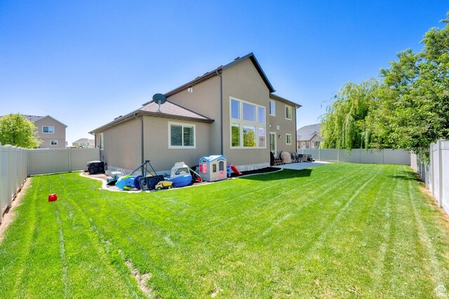 view of rear view of property