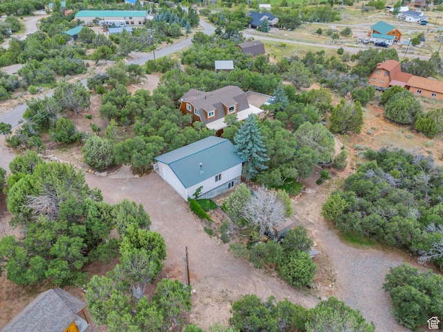 drone / aerial view