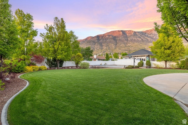 512 Glendon Way, Pleasant Grove, UT 84062 - view of yard with a mountain view