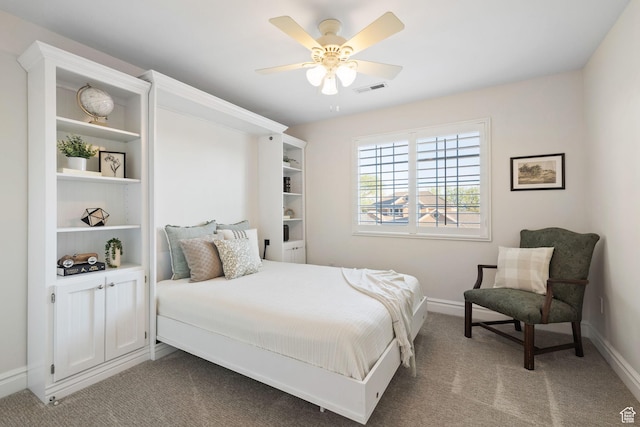 512 Glendon Way, Pleasant Grove, UT 84062 - bedroom featuring baseboards, carpet flooring, and a ceiling fan